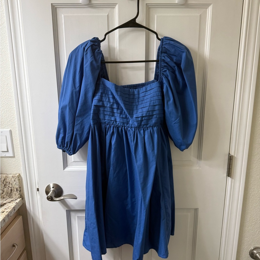 Abercrombie & Fitch Emerson Puff Sleeve Mini Dress